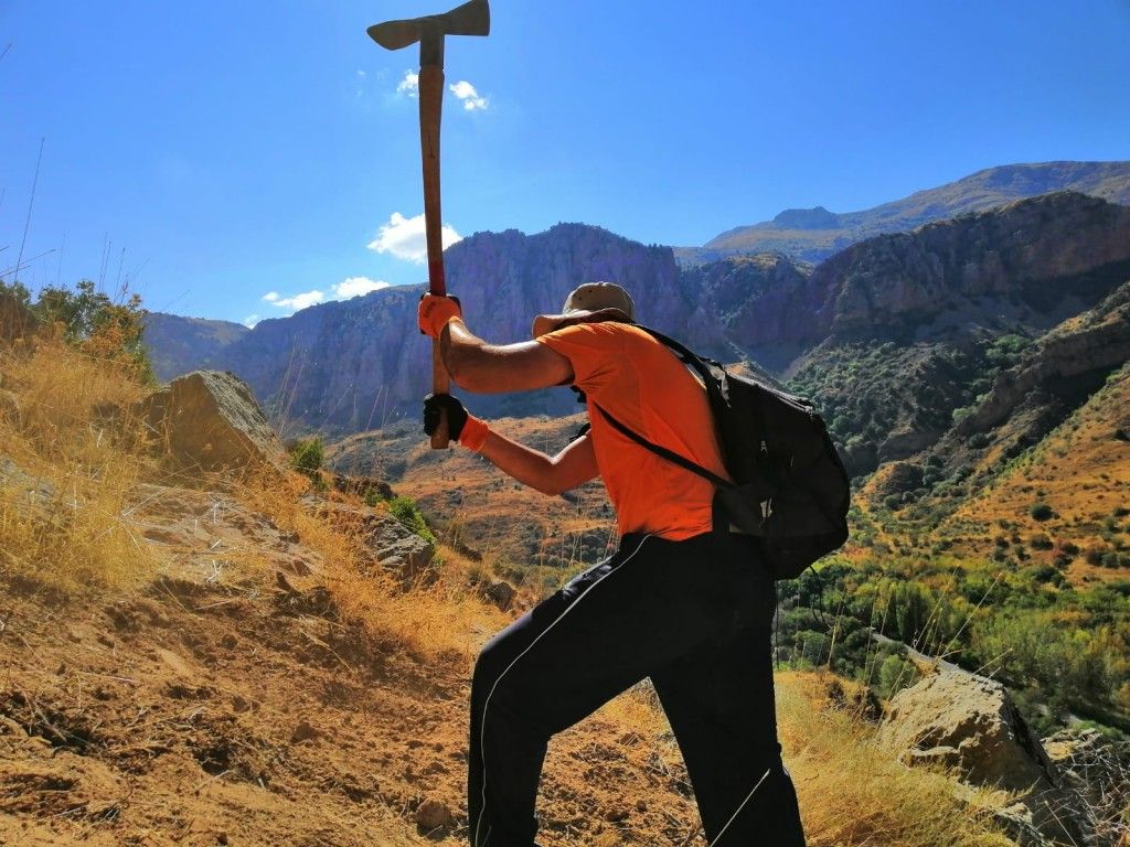 Captador Wesser trabajando en el Proyecto BarevTrails