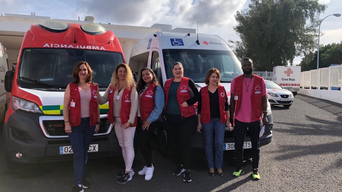 Equipo Wesser Asturias en Cruz Roja