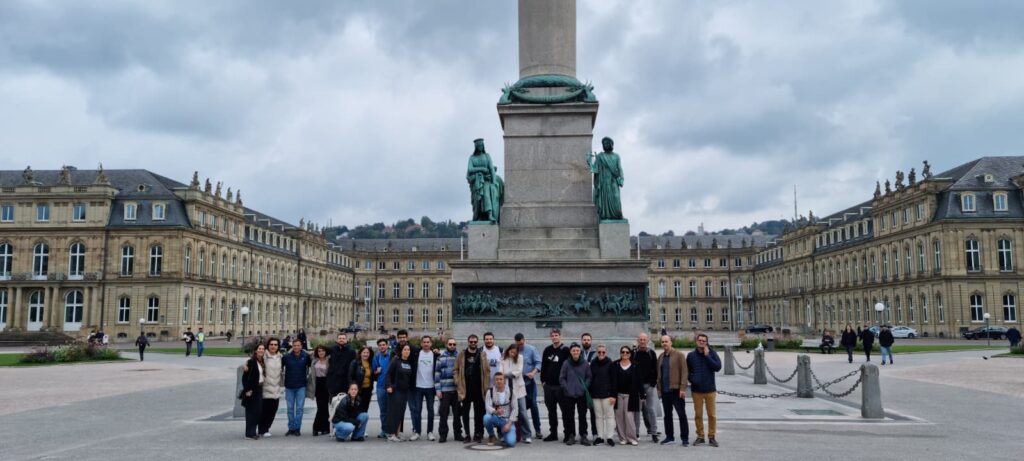 Equipo Wesser en Stuttgart